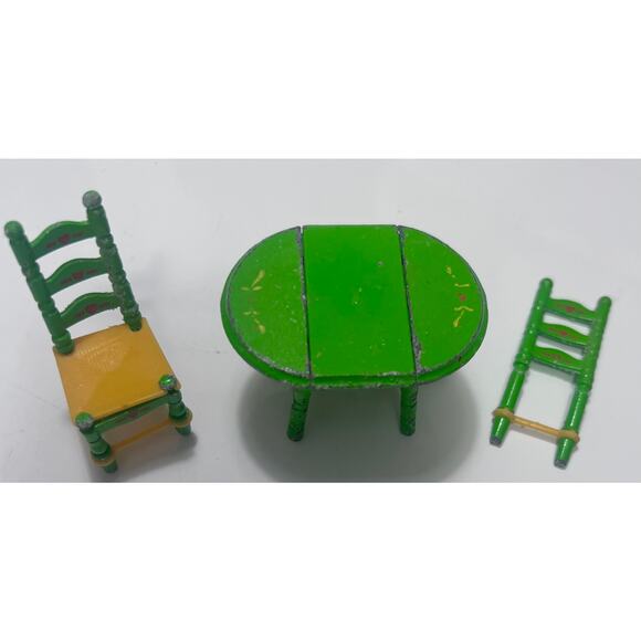 Vintage 1980 Mattel The Littles Die-Cast Furniture Set - Picture 3 of 9